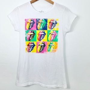 The Rolling Stones; Vintage Warhol Tongue Tee